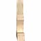 Ekena Millwork Richland Rough Sawn Timber Gable Bracket, Douglas Fir, 48"W x 24"H x 4"D x 4"F, 12/12 Pitch GBW048X24X0404RIC00RDF - alternate 2